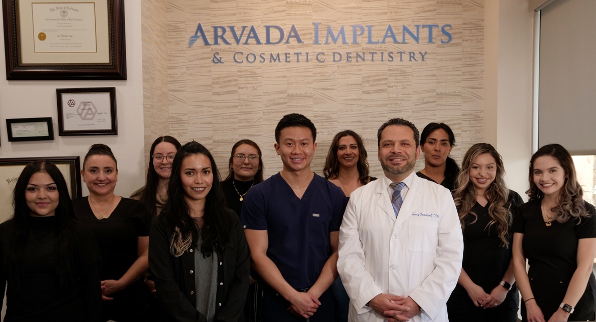 Arvada implants and cosmetic dentistry staff